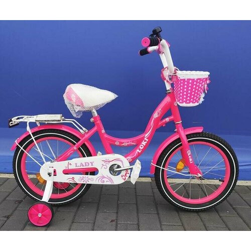 Велосипед LOKI LADY малиновый 18LLR RED 889000₽