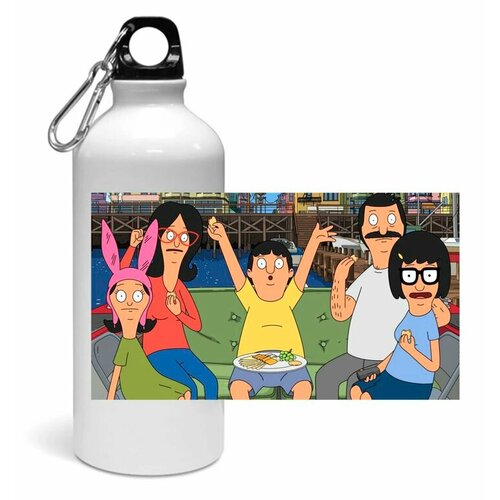 фото Спортивная бутылка bob"s burgers, закусочная боба №12 animashop