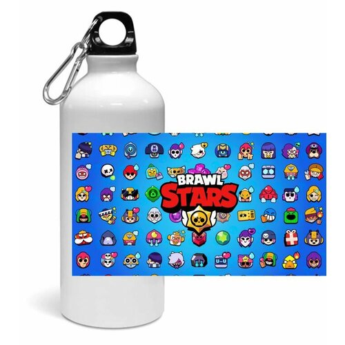 фото Спортивная бутылка бравл старс, brawl stars №42 с логотипом mewni-shop