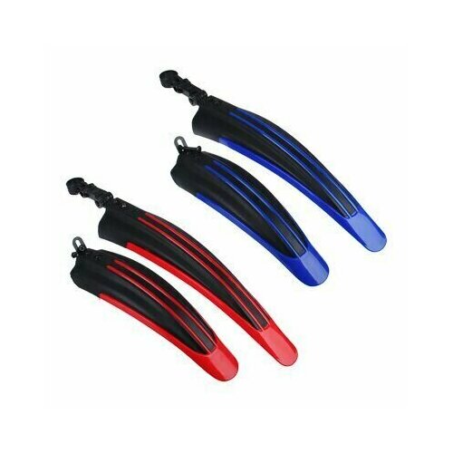 SILAPRO Велокрылья 2 крыла 41х8см зад 31х85см перед пластик метал 3-5 цветов 195-078 439₽