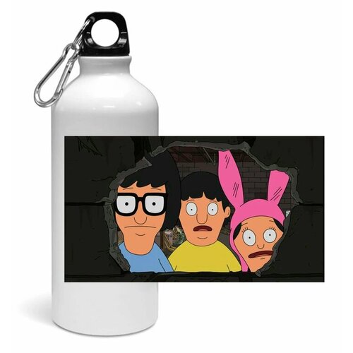 фото Спортивная бутылка bob"s burgers, закусочная боба №6 animashop
