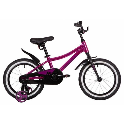 Велосипед 16 Novatrack KATRINA (ALU рама) розовый/металлик GPN22