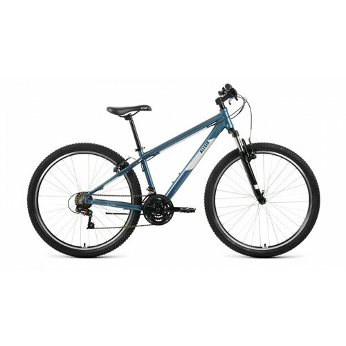 Велосипед 27.5 FORWARD ALTAIR AL V (21-ск.) 2022 (рама 19) темный/синий/серебристый altair горный велосипед al 27 5 v 27 5 21 ск рост 19 2022 темно синий серебристый rbk22al27216