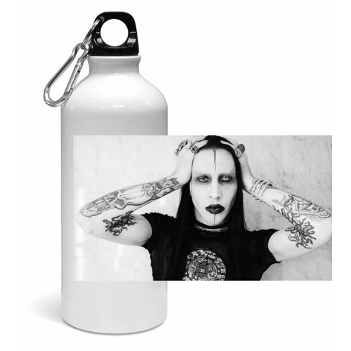Спортивная бутылка Marilyn Manson, Мэрилин Мэнсон №5