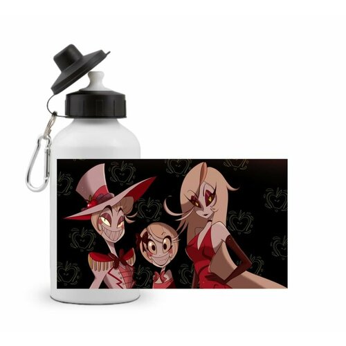 фото Спортивная бутылка отель хазбин , hazbin hotel гравити фолз № 2 bugrikshop