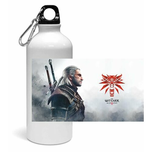 фото Спортивная бутылка the witcher № 32 bugrikshop