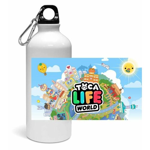 фото Спортивная бутылка toca boca , тока бока № 2 bugrikshop