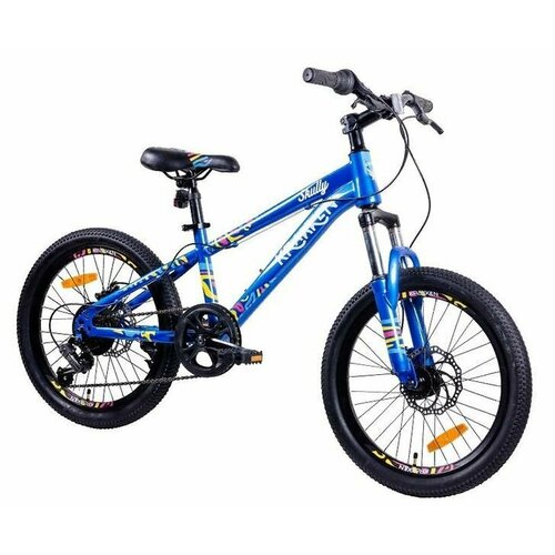 Велосипед подростковый Aist KRAKKEN SKULLY 20 синий 1829900₽