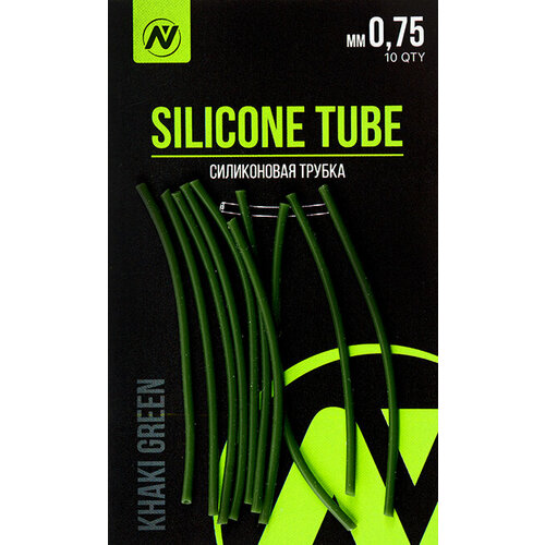 фото Трубка силиконовая vn tackle silicone tube 0,75мм khaki green