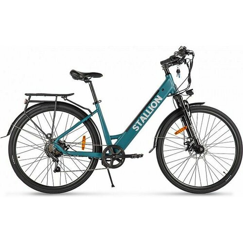 Городской электровелосипед Stallion 2024 Велогибрид Stallion Зеленый-2714 024329-2714 6599000₽