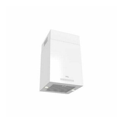 Вытяжка Korting KHA 45970 W Cube купольная вытяжка korting kha 45970 cube цвет корпуса черный цвет окантовки панели черный