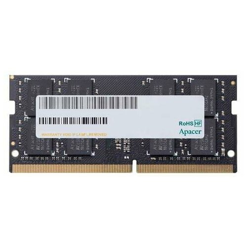 оперативная память apacer 16gb ddr4 3200mhz apacer so dimm as16ggb32csybgh es 16g21 gsh Оперативная память для ноутбука Apacer AS16GGB26CQYBGH SO-DIMM 16Gb DDR4 2666MHz