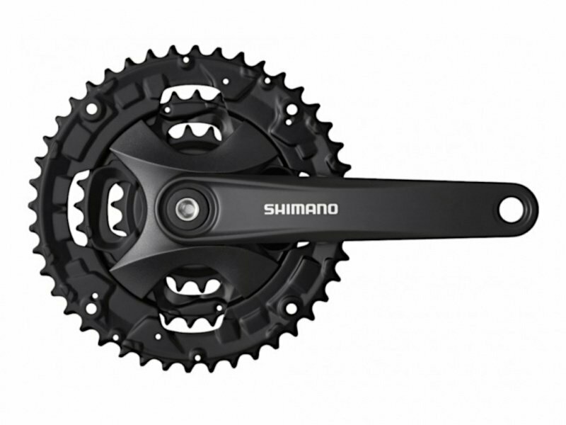 Система 3-44 Shimano MT101, 175мм, 44/32/22T, под квадрат, с болтами, цв. черн, для 9ск.