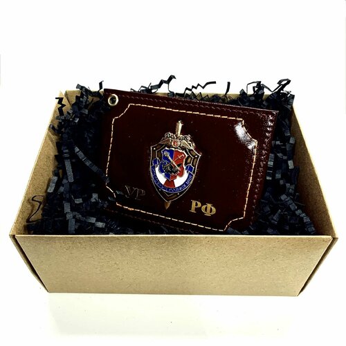 Обложка для удостоверения BAREZ, бордовый