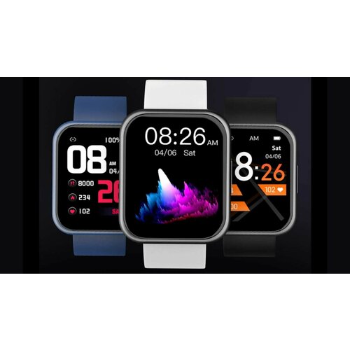 Смарт-часы для Android OS с ЖК-экраном 144 белый ремешок 60000₽