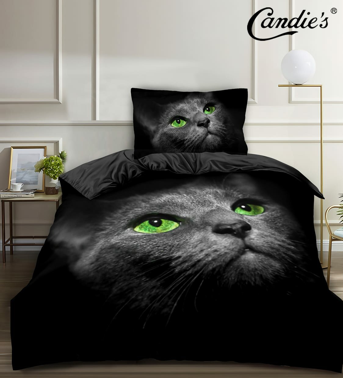 фото Комплект постельного белья, однотонное, Жатка, 1,5-спальный, наволочки 70x70