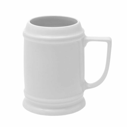 Башкирский фарфор Кружка пивная фарфоровая Бельё 880 мл 2545₽