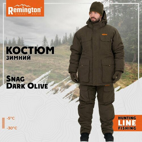 брюки remington fishing uv protection dark olive р 2xl fm1902 903 Костюм Remington Snag Dark Olive р. L RM1046-903