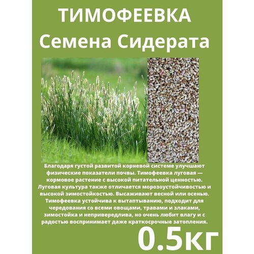 Семена Тимофеевка луговая 0.5 кг