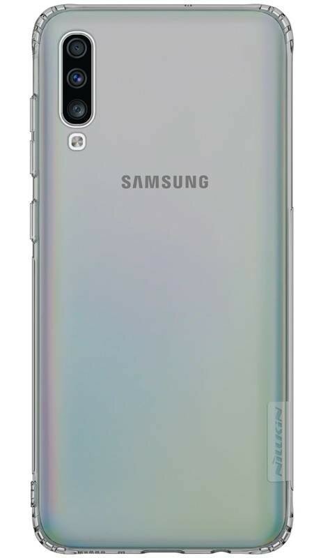 Накладка Nillkin Nature TPU Case силиконовая для Samsung Galaxy A70 (2019) SM-A705 прозрачно-черная