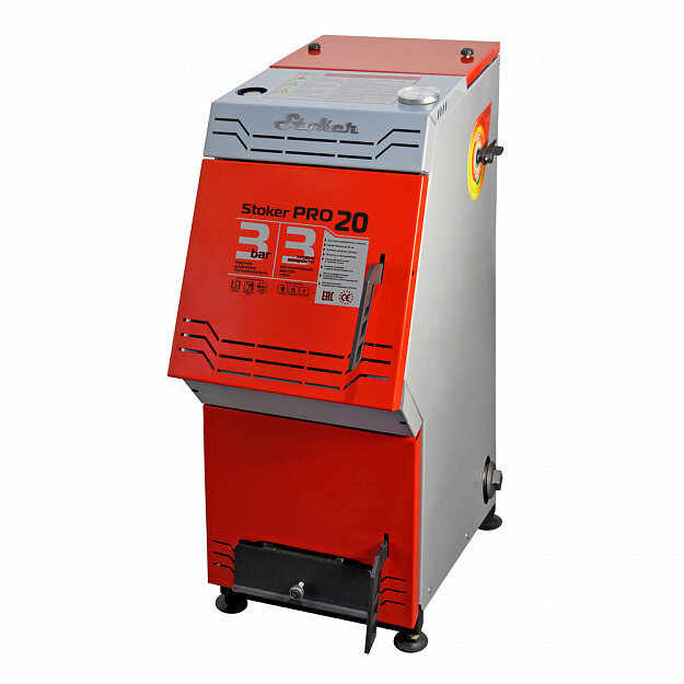 фото Твердотопливный котел Ермак котв Stoker Pro 20-Э