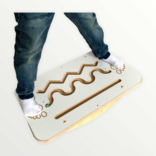 Балансборд для малышей от 1,5 до 5 лет / Развивающая игрушка-качалка для малышей