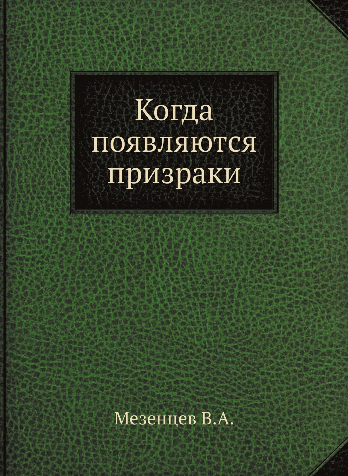 Когда появляются призраки (Мезенцев Владимир Андреевич) - фото №2