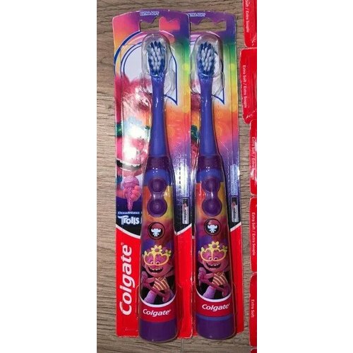 Электрическая зубная щетка Colgate Trolis фиолетовая 72000₽