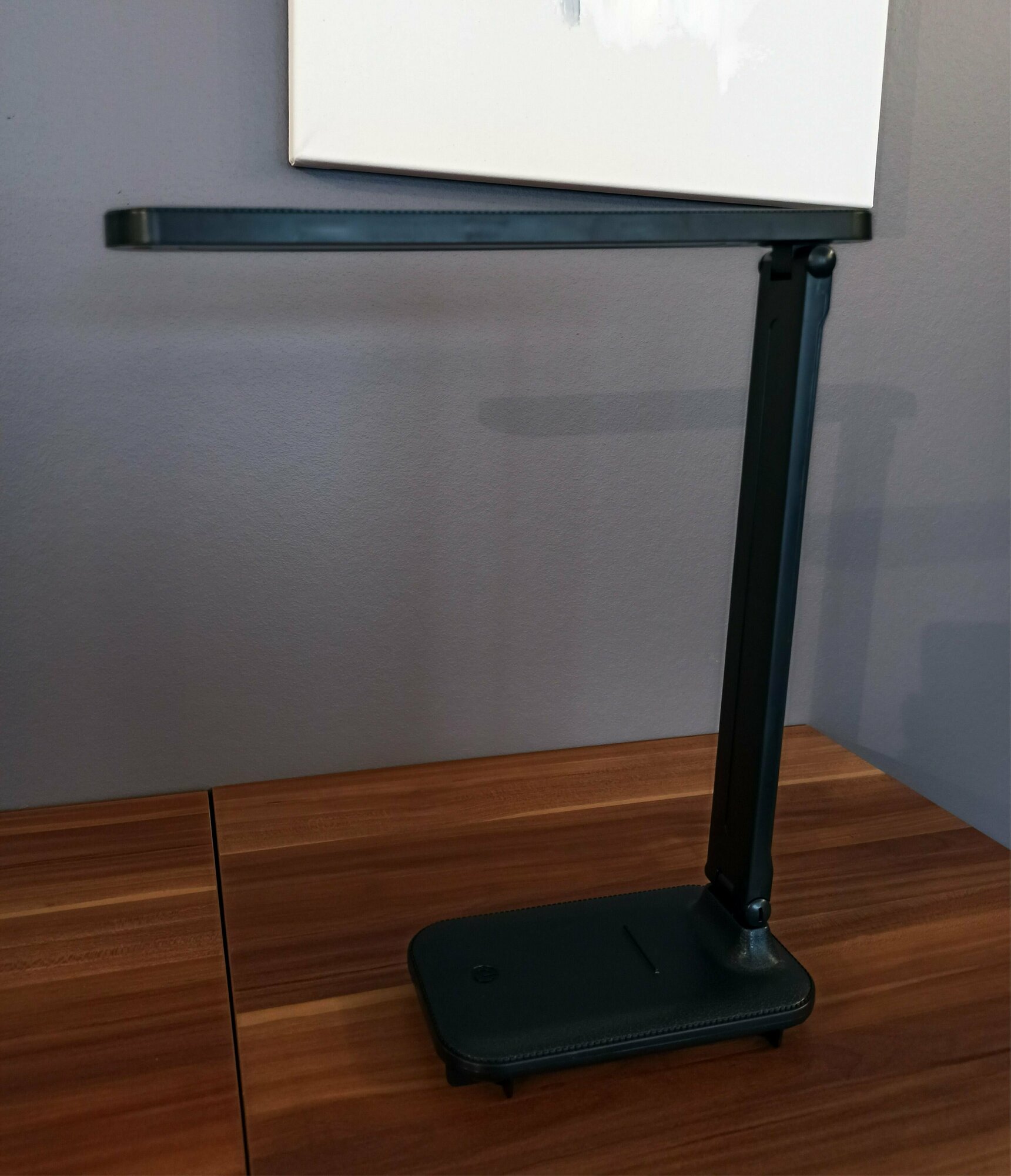 Светильник настольный USB светодиодный сенсорный Трансвит Орион, лампа офисная для компьютерного стола LED 5 Вт, черный