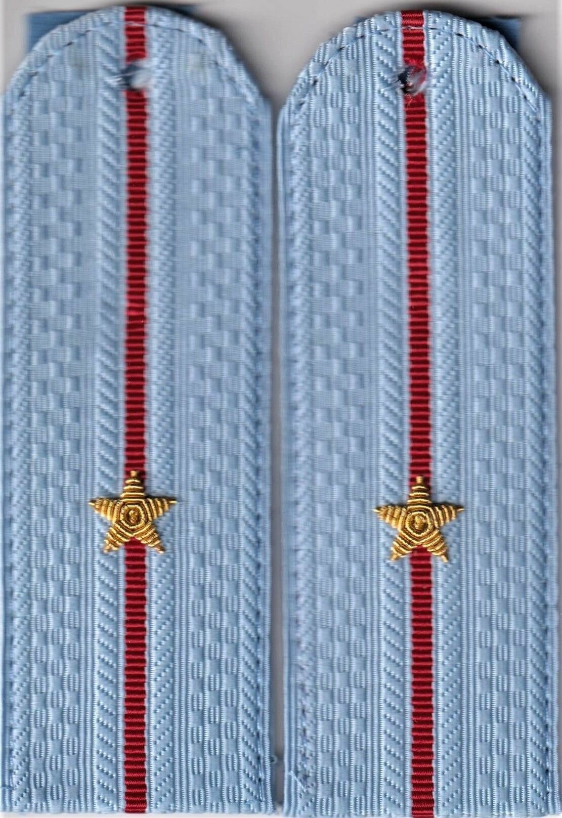 Погоны полиции на рубашку (на пластике), младший лейтенант