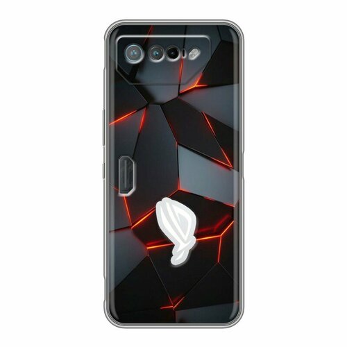 Дизайнерский силиконовый чехол для асус Рог Фон 7 / 7 Ультимейт / ASUS ROG Phone 7 Яркие абстракции дизайнерский силиконовый чехол для асус рог фон 7 7 ультимейт asus rog phone 7 девушки и череп