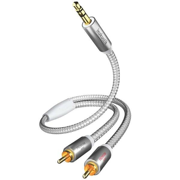 Кабель miniJack-2RCA Inakustik Premium MP3 5 m