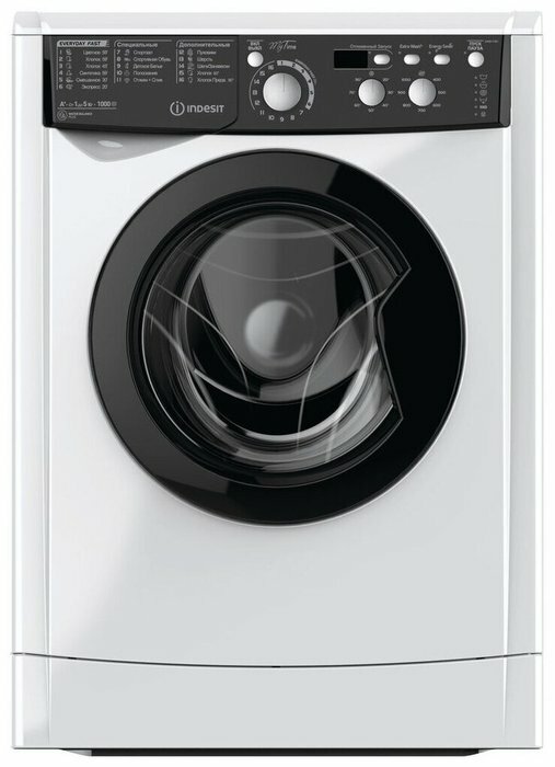 Стиральная машина Indesit EWSD 51031 BK CIS, белый