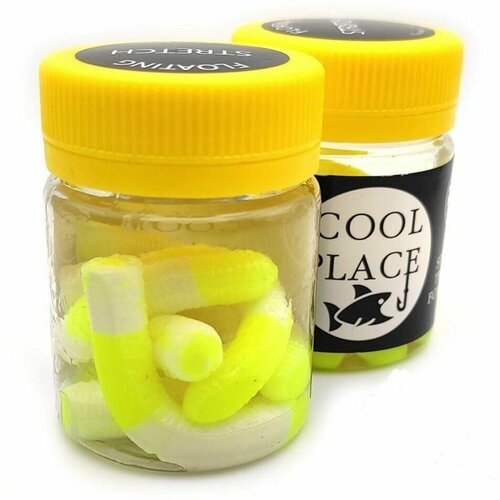 Приманка Cool Place Floating stretch 6,5см, сыр, цвет бело-желтый