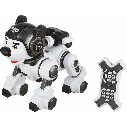 CraZon Радиоуправляемая интеллектуальная собака-робот Crazon 1901 BLACK (ИК-управление) - CR-1901-BLACK