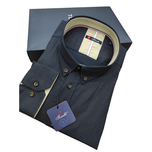 Рубашка Tonelli, размер 2XL, черный