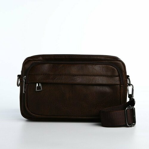 фото Сумка клатч , коричневый нет бренда