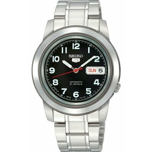 фото Наручные часы seiko, серебряный, черный