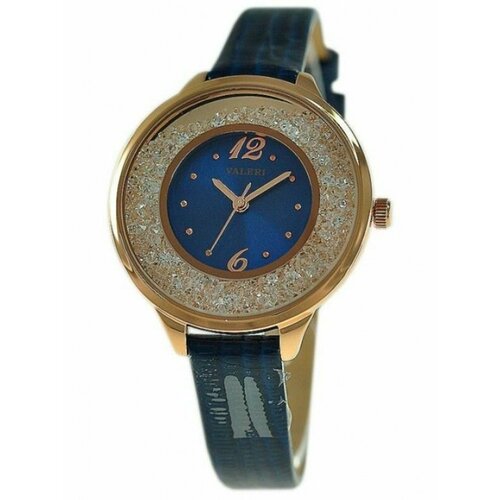 фото Наручные часы valeri часы женские valery 18661l-gb, золотой, синий