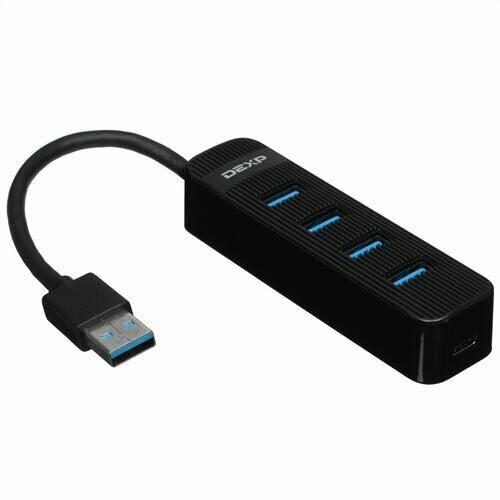 USB-разветвитель DEXP TWU3 usb разветвитель с 7 портами usb 3 0 с высокой скоростью передачи данных разъем кабеля usb