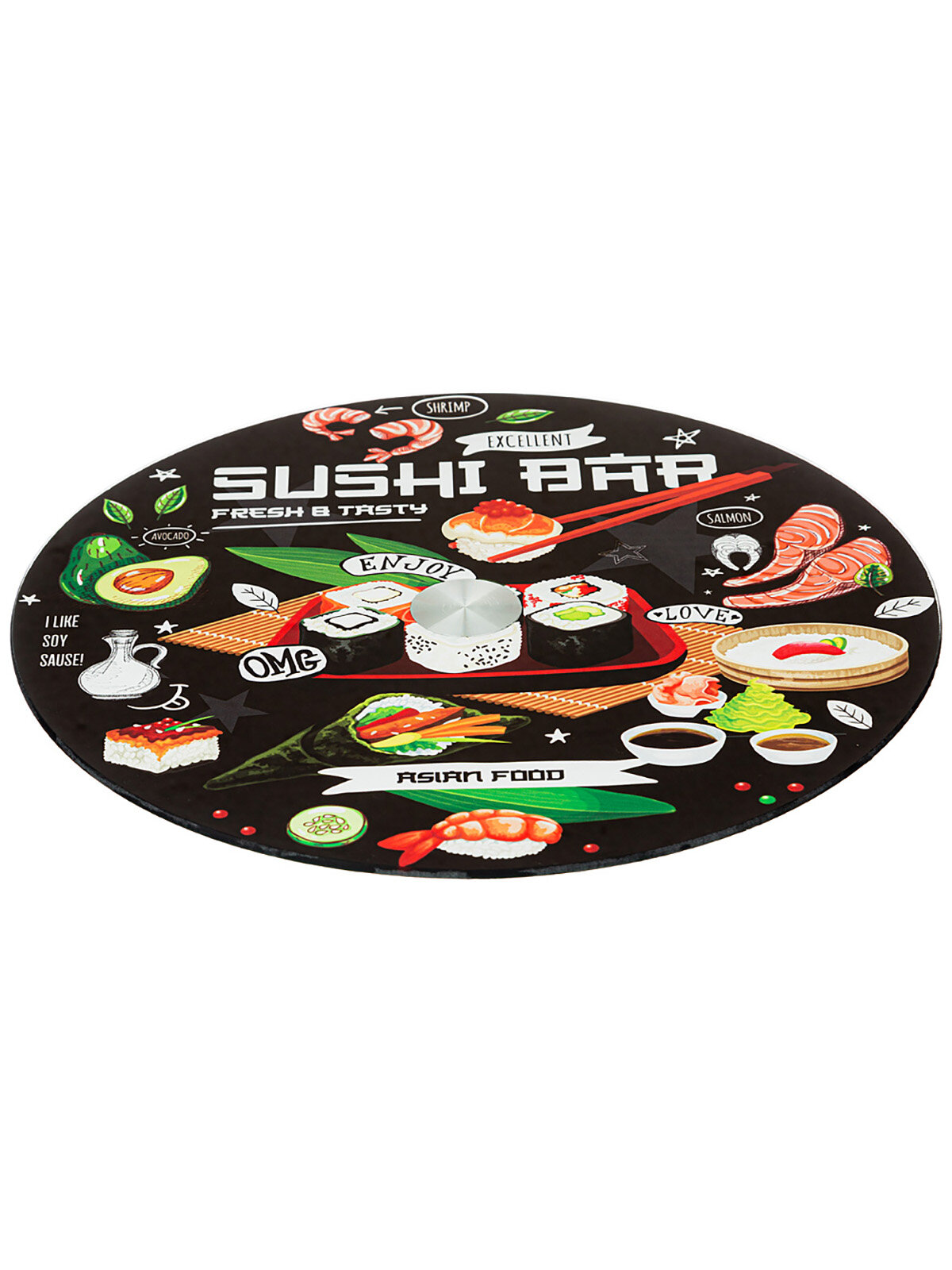 фото Тортовница Lefard вращающаяся Buffet стеклянная 31 см