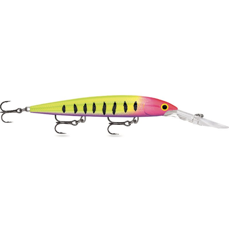 Воблер для рыбалки RAPALA Down Deep Husky Jerk 12, 12см, 15гр, цвет HSP, нейтральный — фото 1