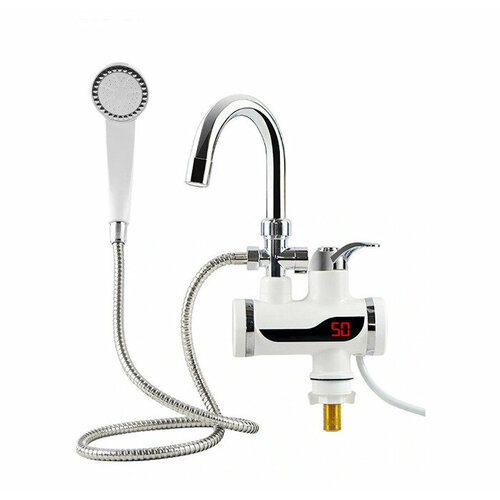 Водонагреватель проточный электрический кран-водонагреватель с душем 219000₽