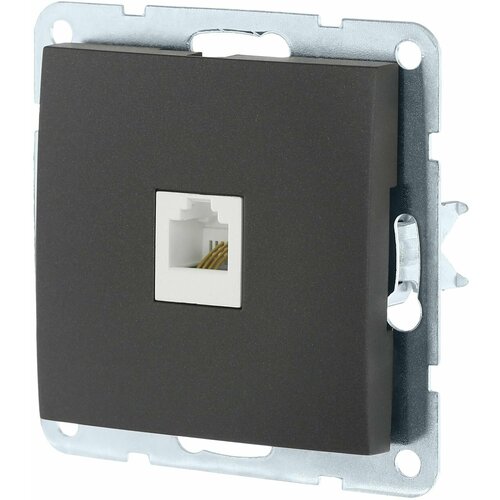 Розетка информационная CROSSLINK LK60 866108 черный бархат