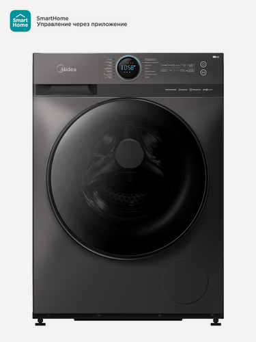 Изображение товара Стиральная машина Midea MF200D80WBS, с сушкой, 8кг, 1400об/мин