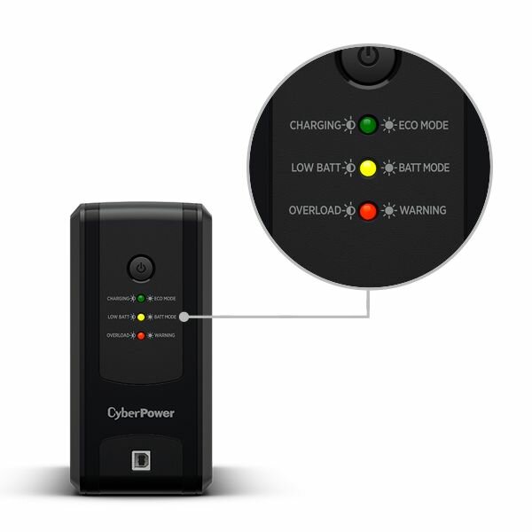 ИБП CyberPower UT850EI 850VA - фото №17