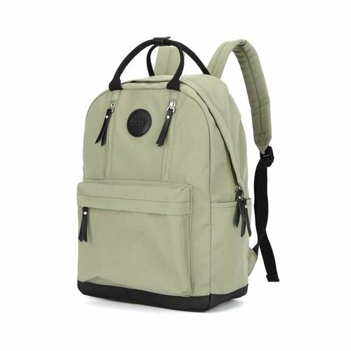 фото Рюкзак himawari okta asami 1087 14" olive/black, оливковый с черным