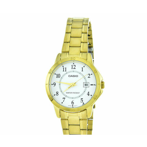 фото Наручные часы casio analog ltp-v004g-7b, золотой, белый