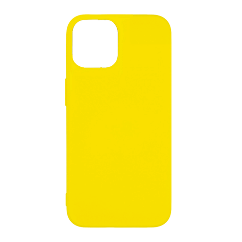 Накладка силикон Silicone Case для iPhone 14 Лимонный