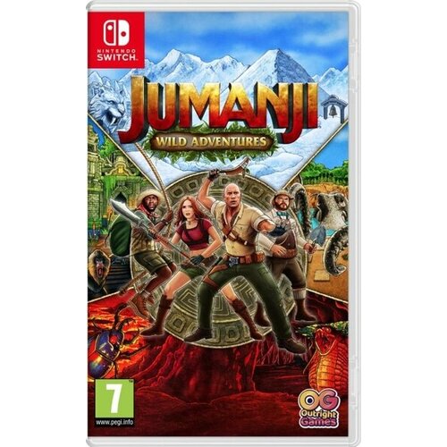 Игра Jumanji: Wild Adventures для Nintendo Switch игра nintendo hotel transylvania scary tale adventures